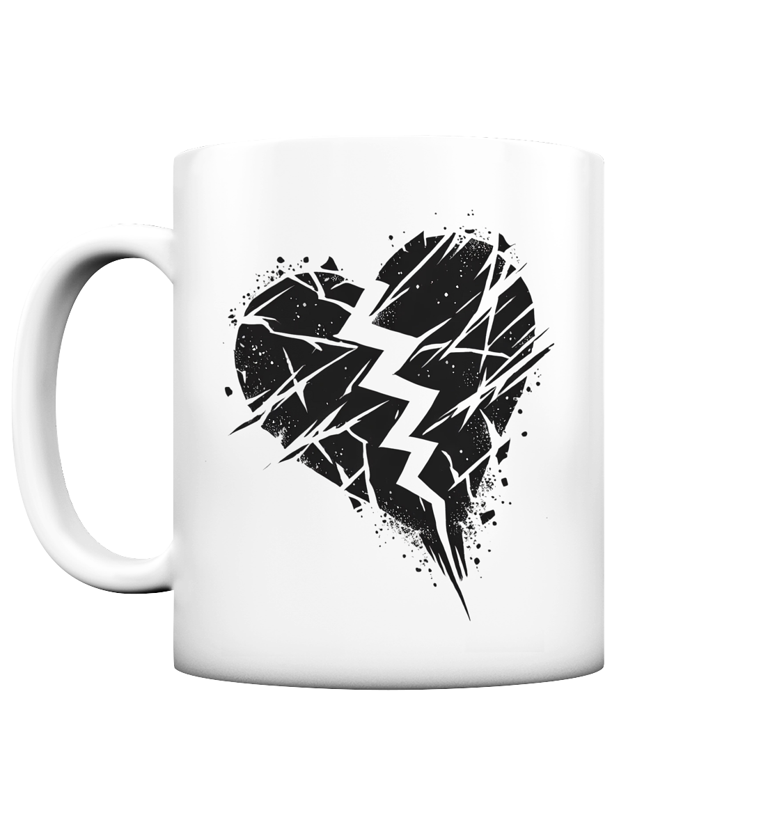 Broken Heart Tassen - Tasse matt