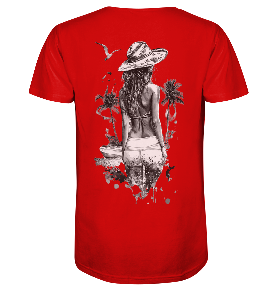 Sommer Vibes - V-Neck Shirt