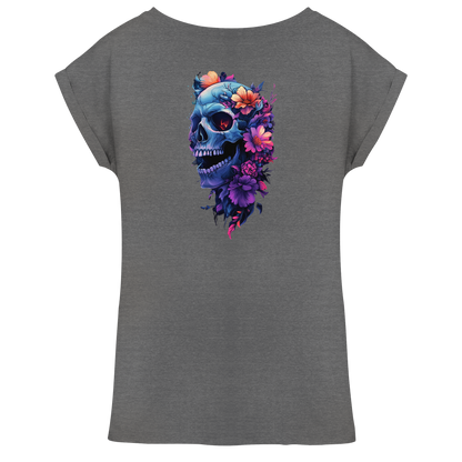 Totenkopfs Blüte  - Womens Extended Shoulder T-Shirt