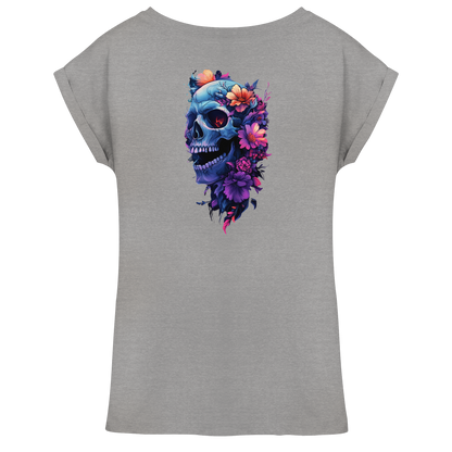 Totenkopfs Blüte  - Womens Extended Shoulder T-Shirt