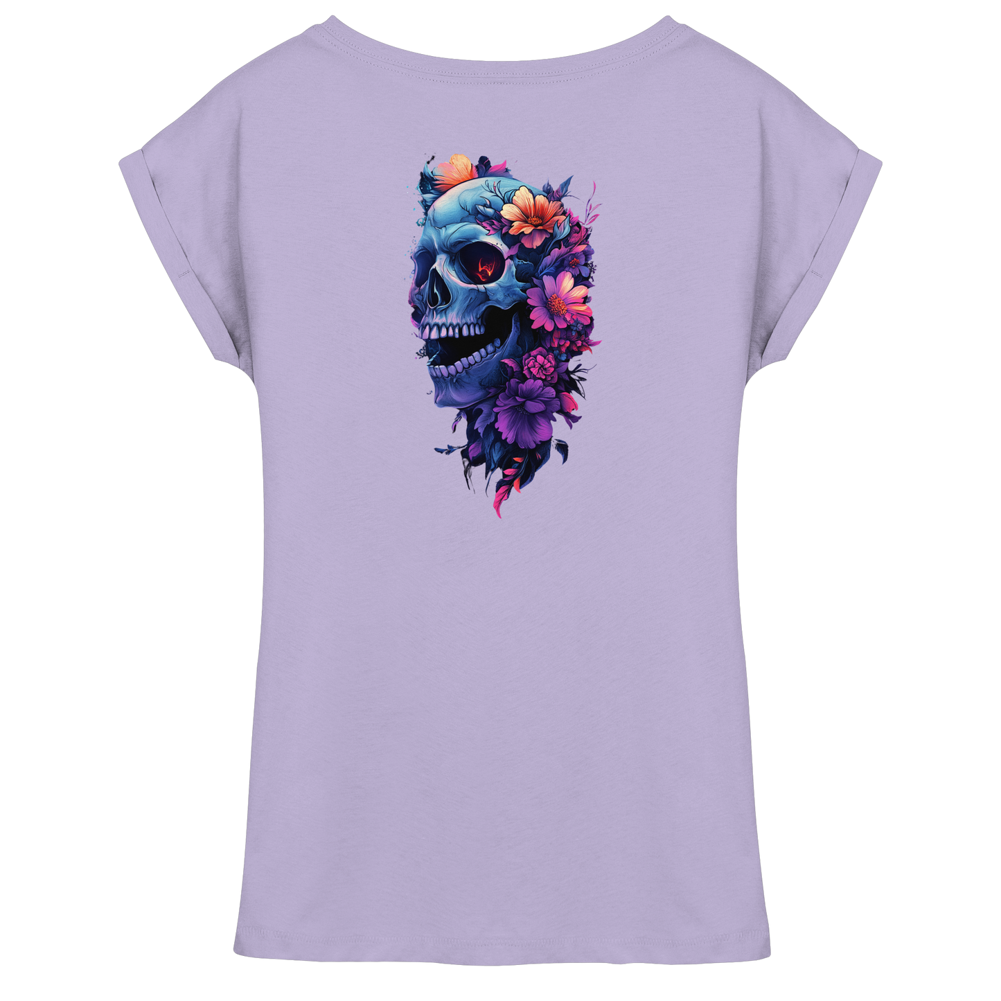 Totenkopfs Blüte  - Womens Extended Shoulder T-Shirt