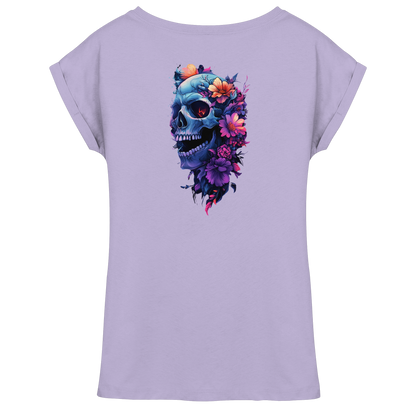 Totenkopfs Blüte  - Womens Extended Shoulder T-Shirt