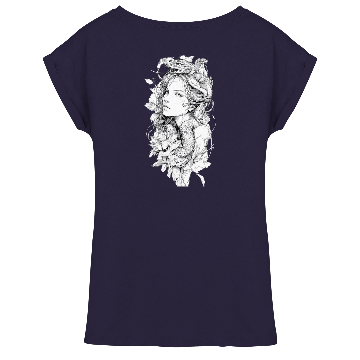 Schlangenkönigin  - Womens Extended Shoulder T-Shirt