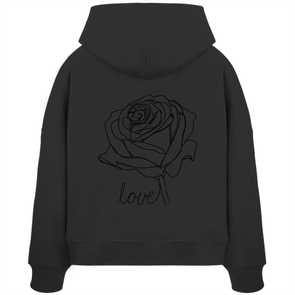 Frauen Hoodie - Womens Organic Boxcut Hoodie