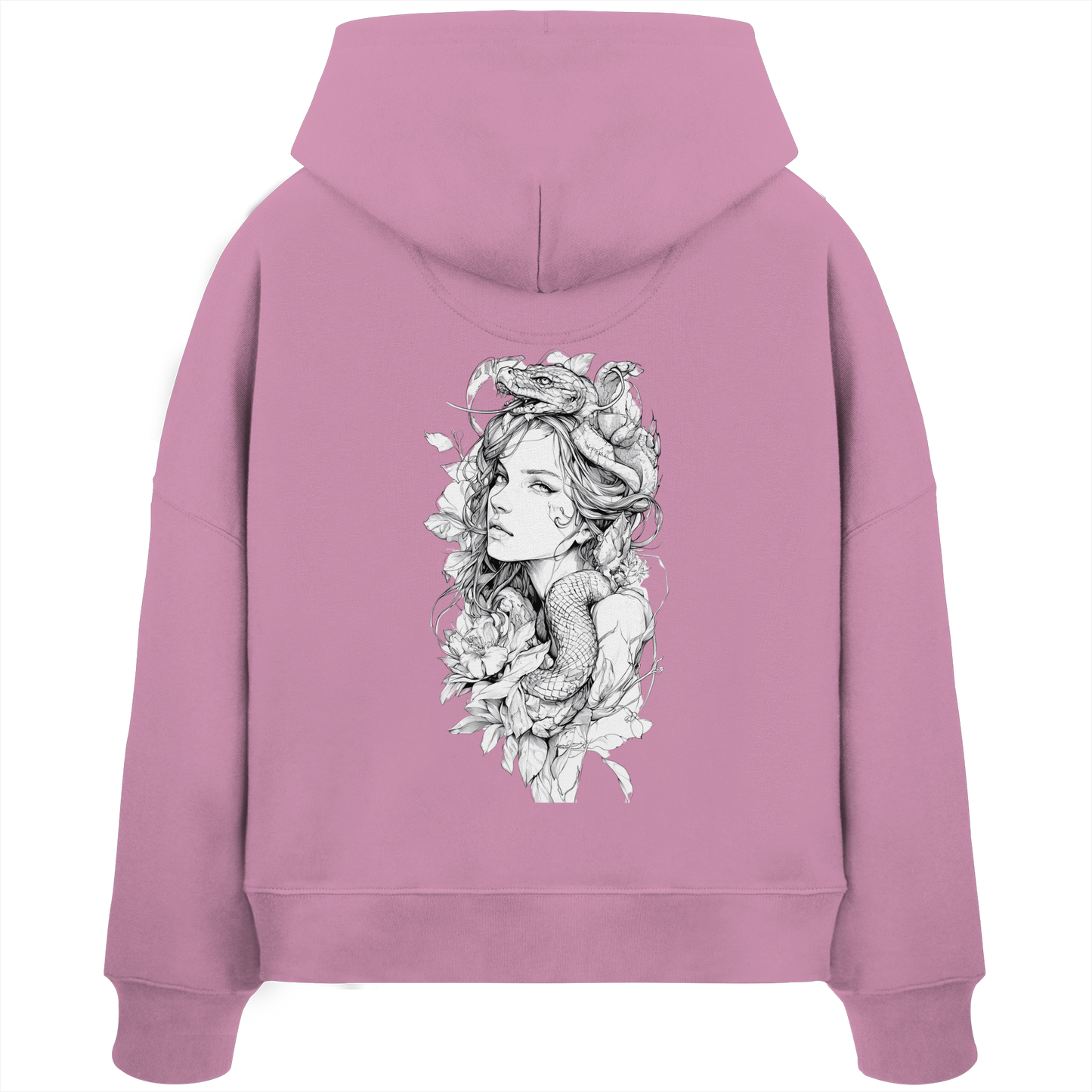 Schlangenkönigin  - Womens Organic Boxcut Hoodie