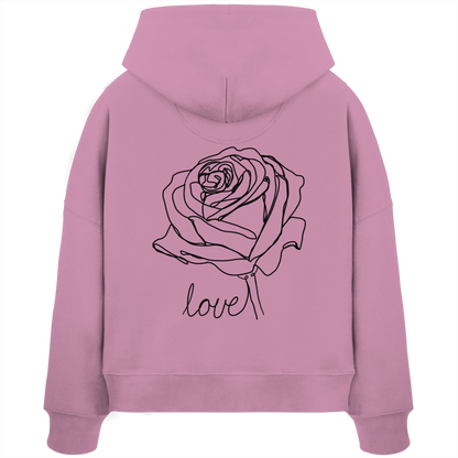 Frauen Hoodie - Womens Organic Boxcut Hoodie