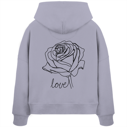 Frauen Hoodie - Womens Organic Boxcut Hoodie