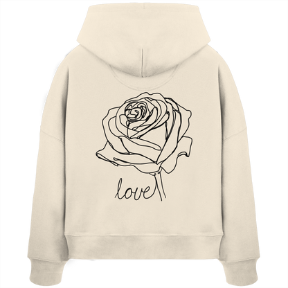 Frauen Hoodie - Womens Organic Boxcut Hoodie