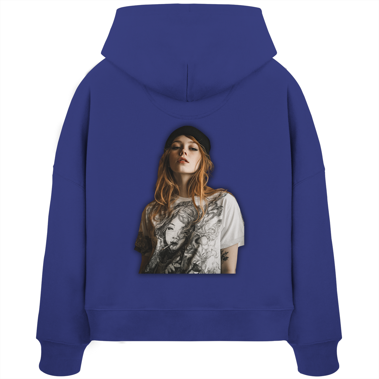 I only smoke the good Stuff - Womens Organic Boxcut Hoodie