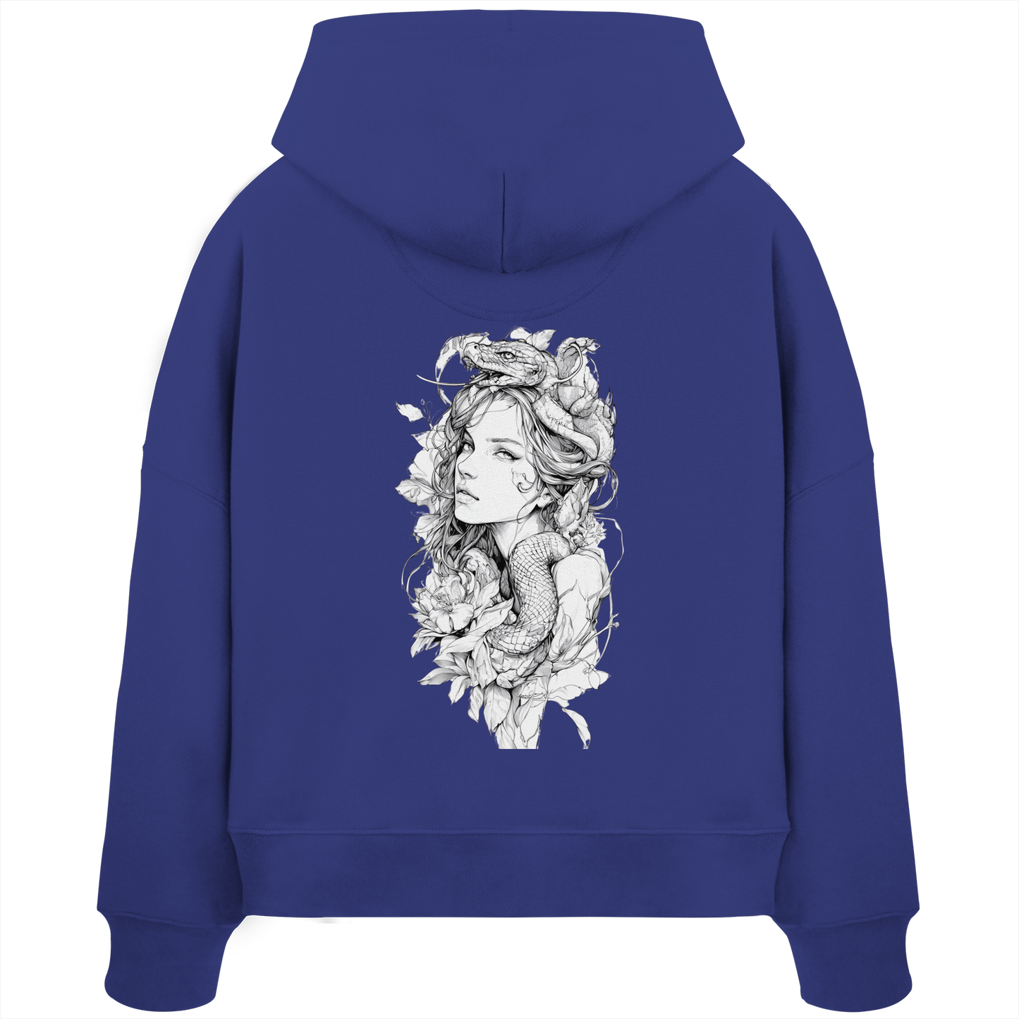 Schlangenkönigin  - Womens Organic Boxcut Hoodie
