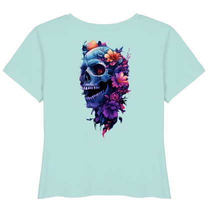 Totenkopfs Blüte  - Womens Organic Lightweight T-Shirt