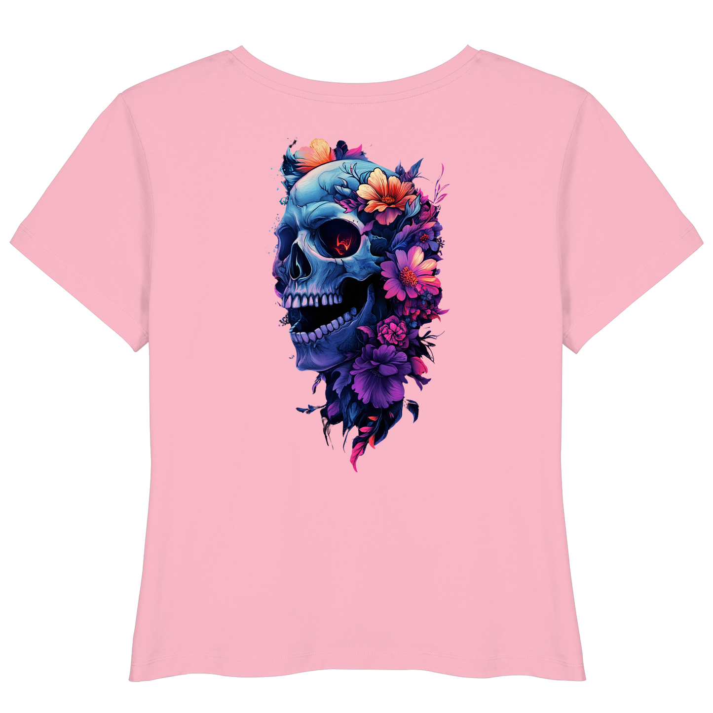 Totenkopfs Blüte  - Womens Organic Lightweight T-Shirt
