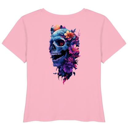 Totenkopfs Blüte  - Womens Organic Lightweight T-Shirt
