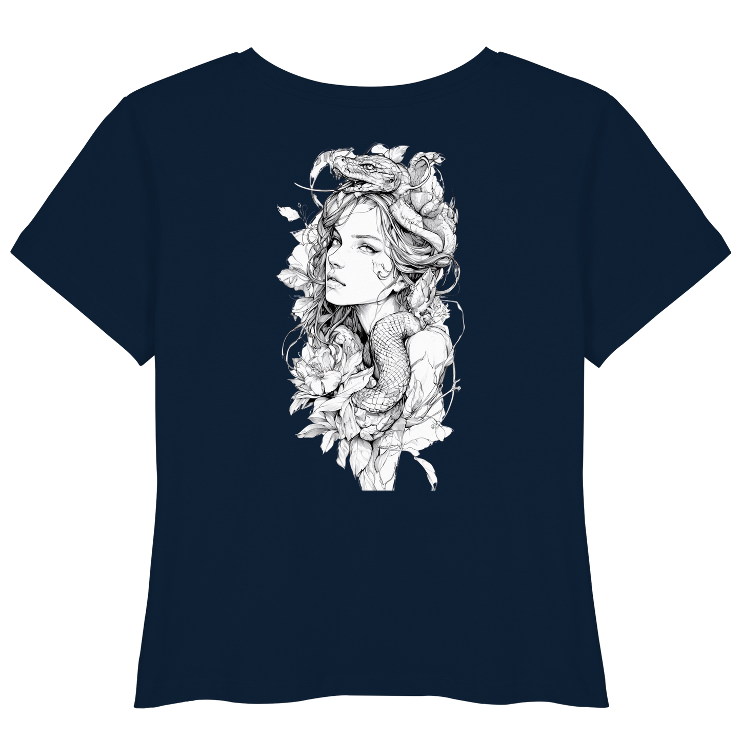 Schlangenkönigin  - Womens Organic Lightweight T-Shirt