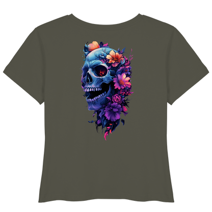 Totenkopfs Blüte  - Womens Organic Lightweight T-Shirt