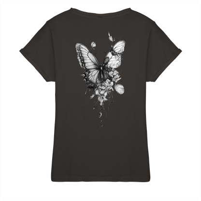 Schmetterling - Womens Roll-Up T-Shirt
