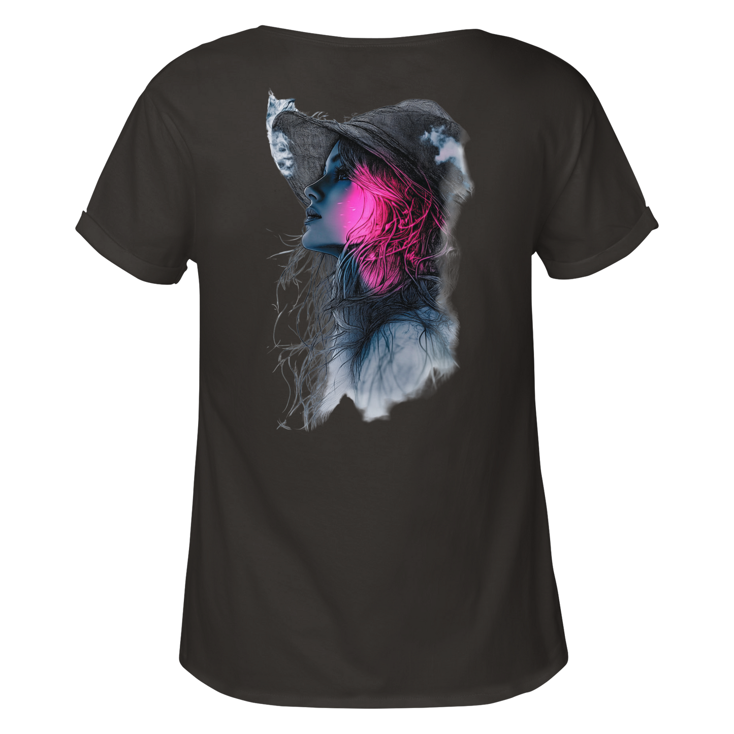 Schlangenblüte - Womens Roll-Up T-Shirt
