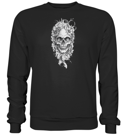Totenkopfs Blüte  - Basic Sweatshirt
