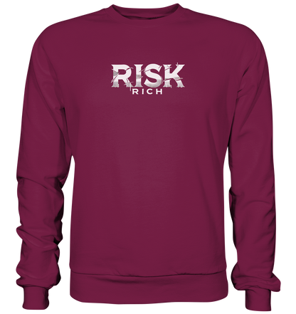 risk rich - Basic Sweatshirt