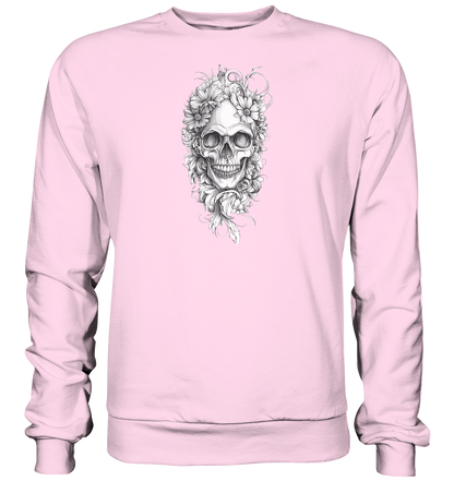 Totenkopfs Blüte  - Basic Sweatshirt