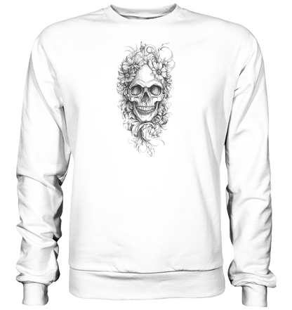 Totenkopfs Blüte  - Basic Sweatshirt