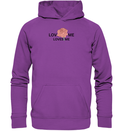 LOVES ME (Rote Rose) - Basic Unisex Hoodie