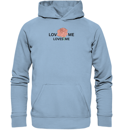 LOVES ME (Rote Rose) - Basic Unisex Hoodie