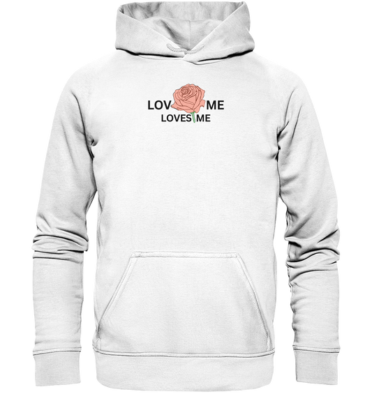 LOVES ME (Rote Rose) - Basic Unisex Hoodie