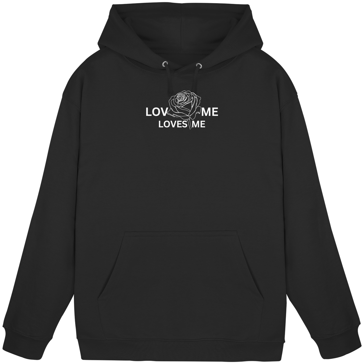 LOVES ME (Schwarz) - Basic Unisex Hoodie
