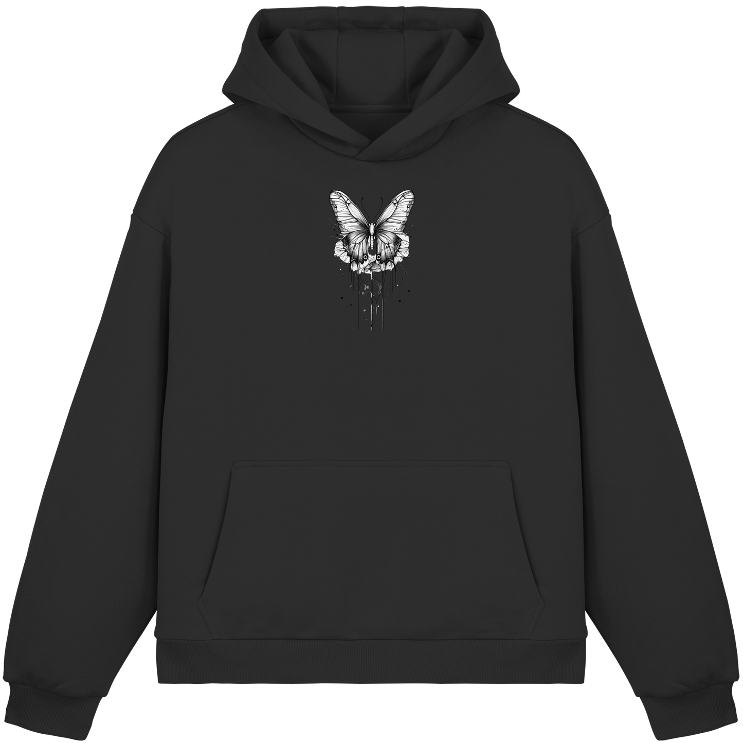 Schmetterlings träume  - Fluffy Boxcut Hoodie