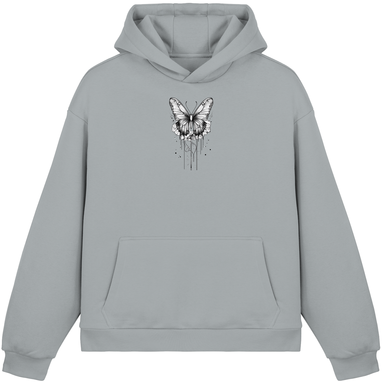 Schmetterlings träume  - Fluffy Boxcut Hoodie