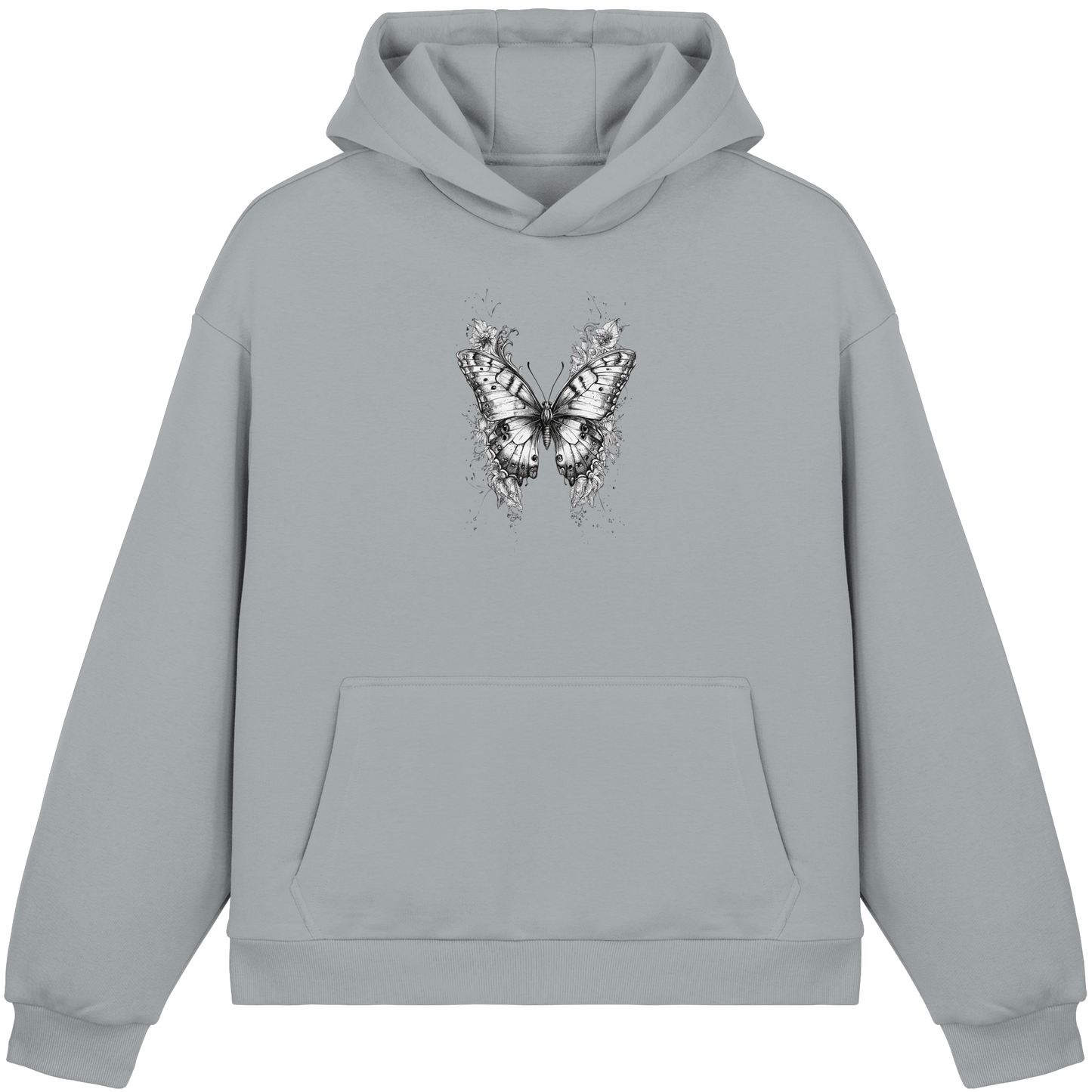 Schmetterling - Fluffy Boxcut Hoodie