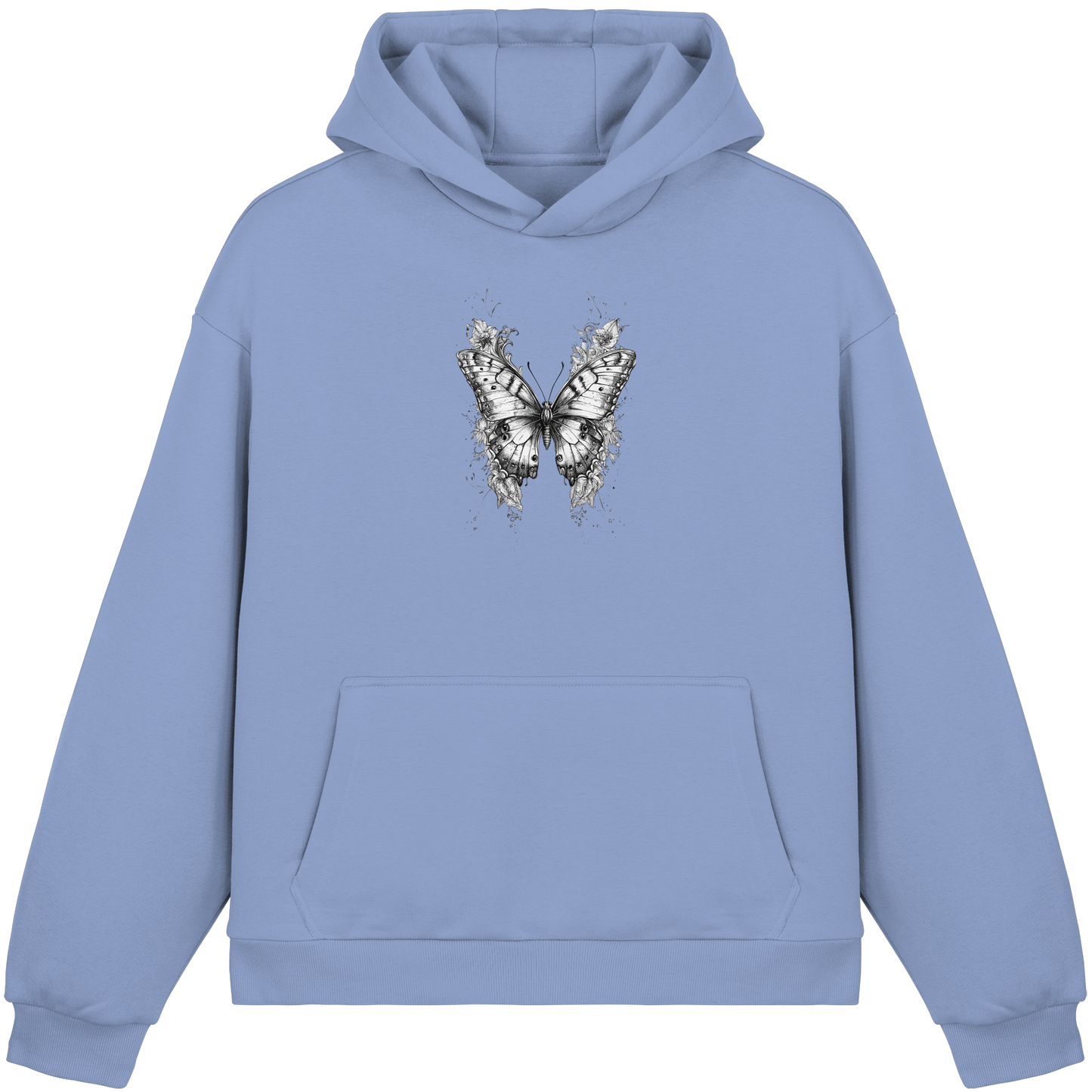 Schmetterling - Fluffy Boxcut Hoodie