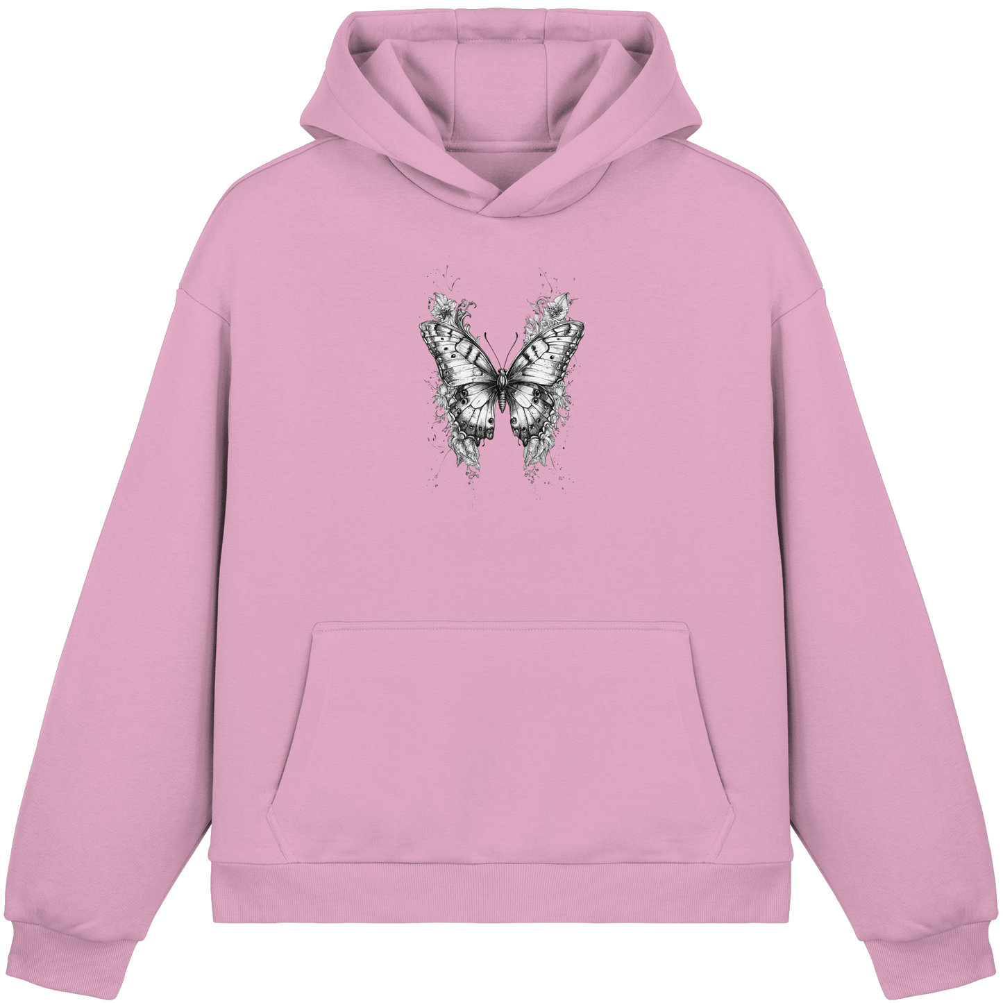 Schmetterling - Fluffy Boxcut Hoodie