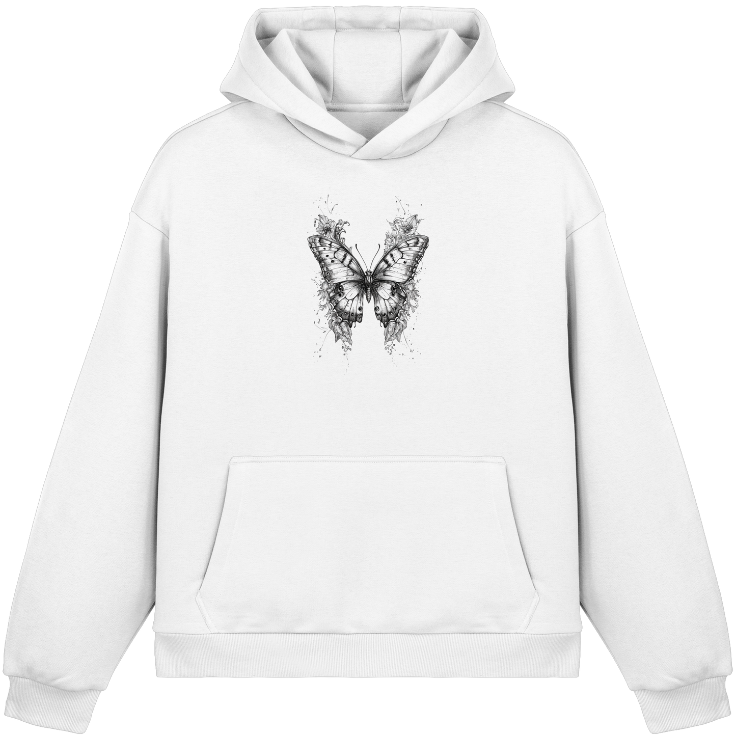 Schmetterling - Fluffy Boxcut Hoodie