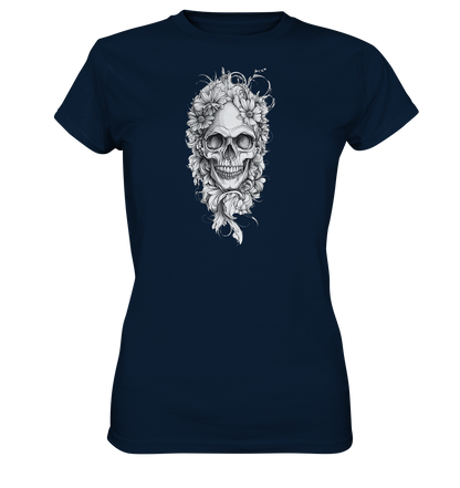Totenkopfs Blüte  - Ladies Premium Shirt