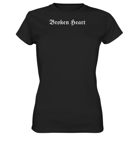 Broken Heart Black - Ladies Premium Shirt