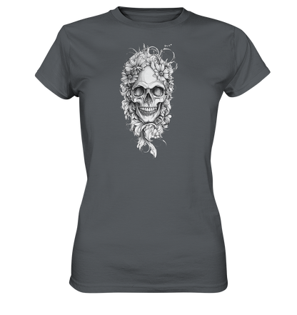 Totenkopfs Blüte  - Ladies Premium Shirt