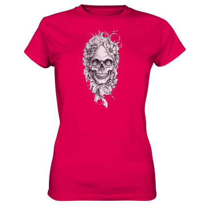 Totenkopfs Blüte  - Ladies Premium Shirt
