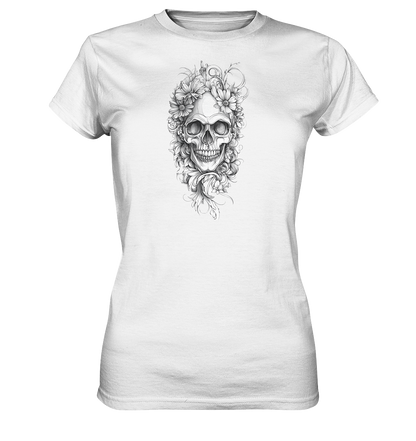 Totenkopfs Blüte  - Ladies Premium Shirt