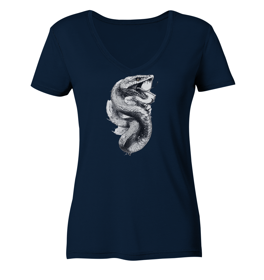 Schlangenkönigin  - Ladies V-Neck Shirt