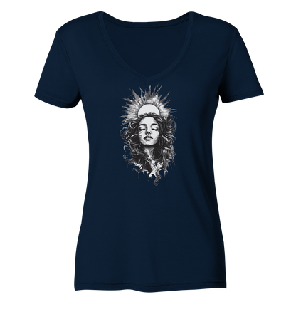 Sommer Vibes - Ladies V-Neck Shirt