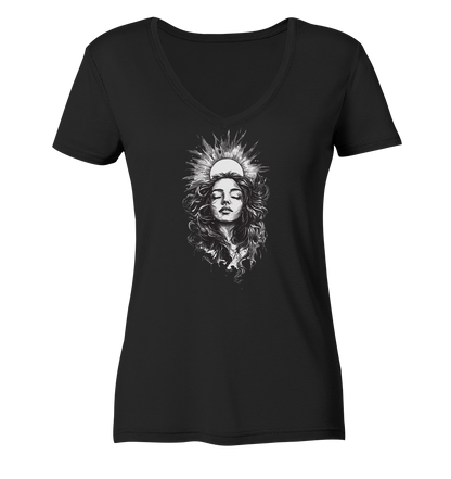 Sommer Vibes - Ladies V-Neck Shirt