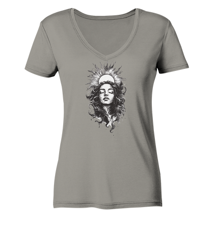 Sommer Vibes - Ladies V-Neck Shirt