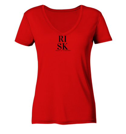 Riskiere - Ladies V-Neck Shirt