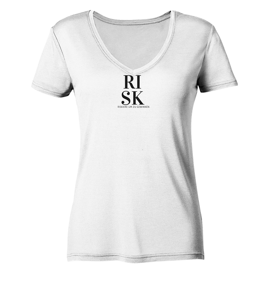 Riskiere - Ladies V-Neck Shirt