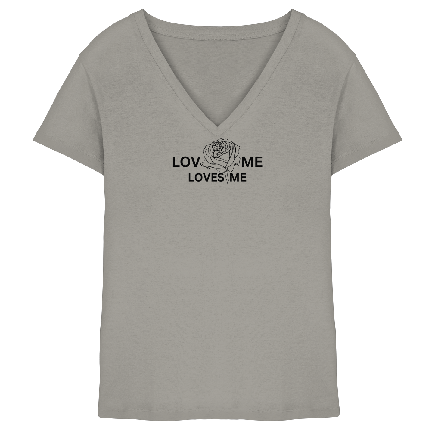 LOVES ME - Ladies V-Neck Shirt
