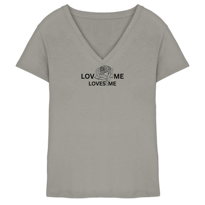 LOVES ME - Ladies V-Neck Shirt