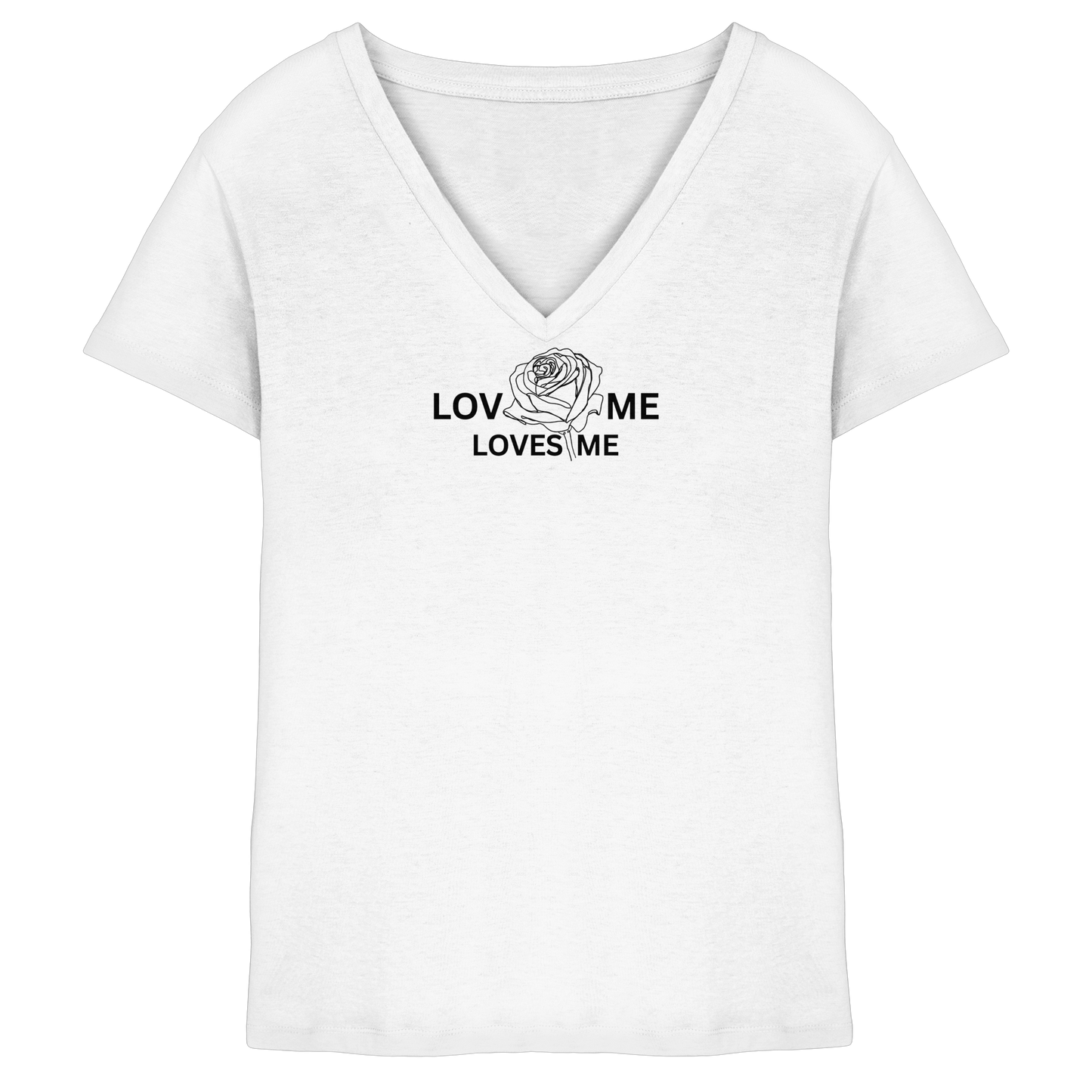 LOVES ME - Ladies V-Neck Shirt