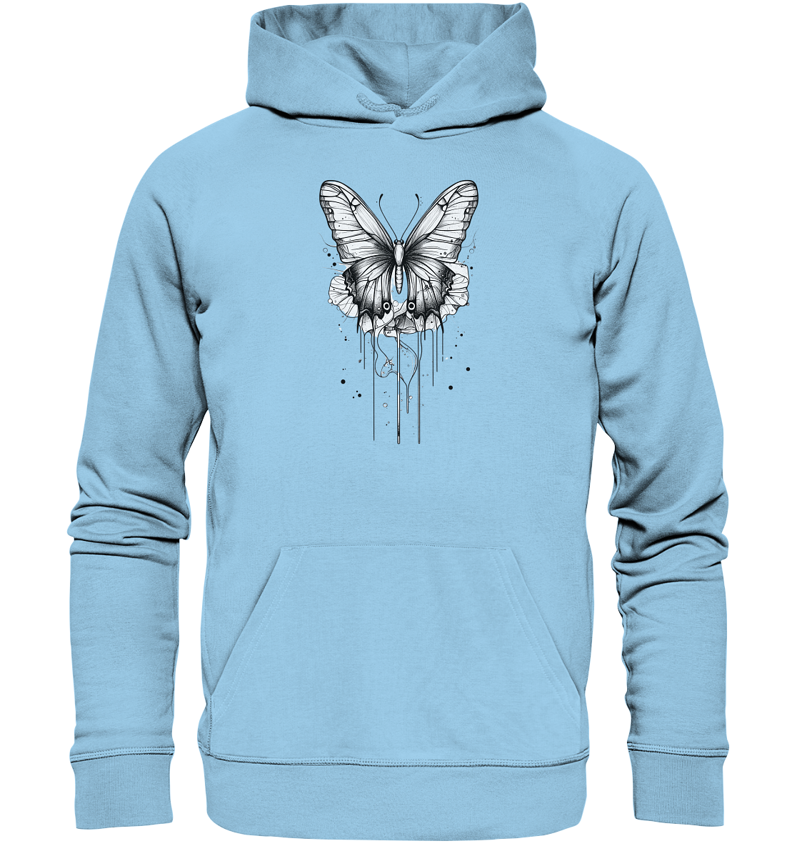 Schmetterlings träume  - Organic Basic Hoodie